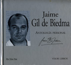 Antología personal - Jaime Gil de Biedma - Incluye CD